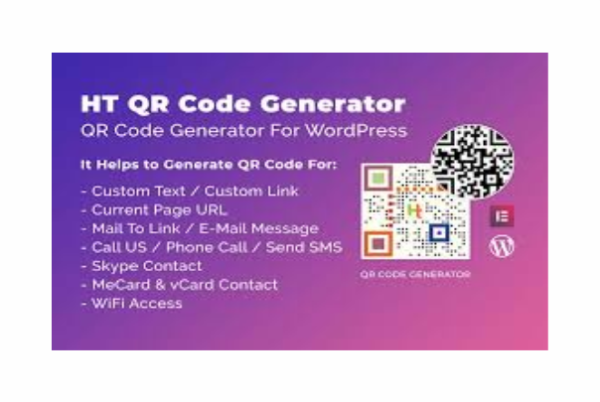 Envato Gerador de Código QR HT para Elementor