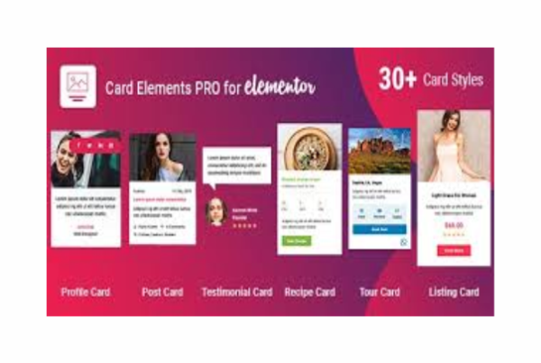 Card Elements Pro for Elementor