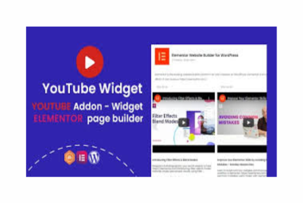 YouTube Widgets Addon for elementor page builder