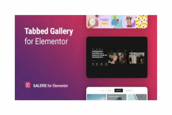 Galerie Tabbed Gallery for Elementor