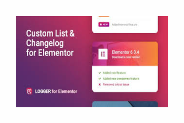 Logger Changelog & Custom List for Elementor