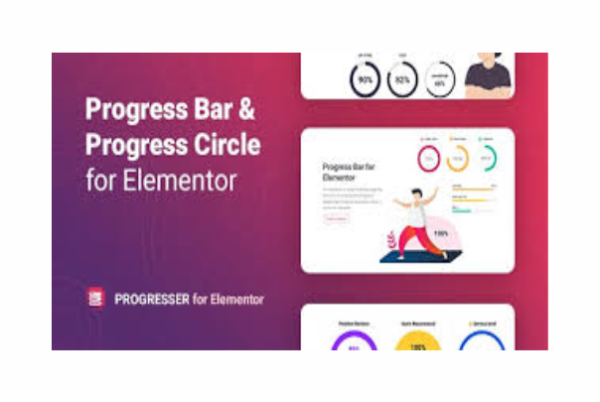 Progresser Progress Bar and Progress Circle for Elementor