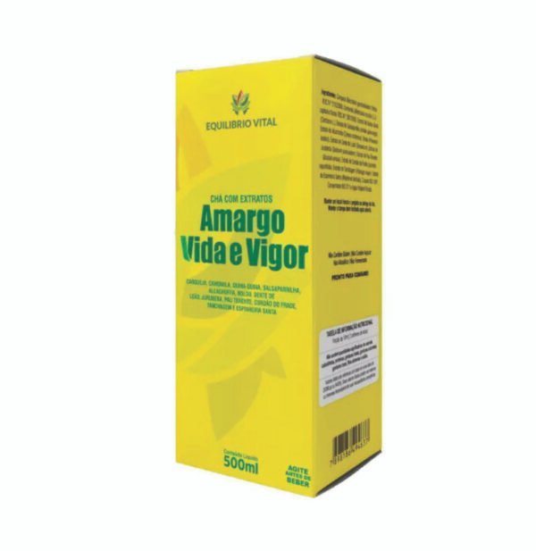 Chá de Amargo Vida e Vigor 500ml Equilibrio