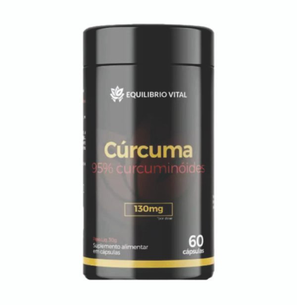 Cúrcuma 95% Curcuminóides 60 cápsulas Equilibrio