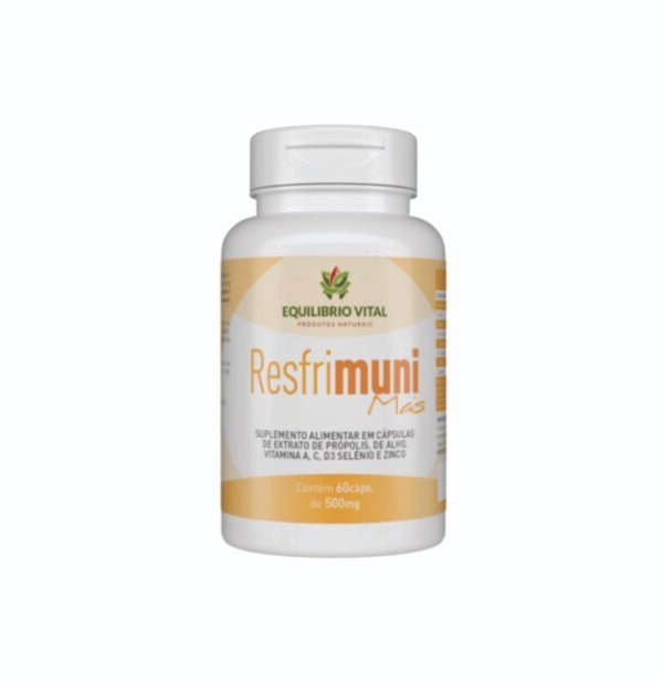 Resfrimuni Mais 60 Cápsulas 500mg Equilibrio