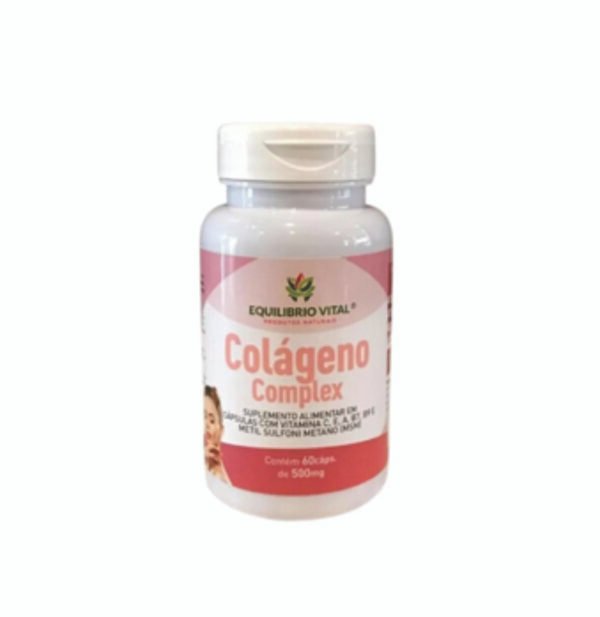 Colágeno Complex 60 cápsulas 500mg Equilíbrio