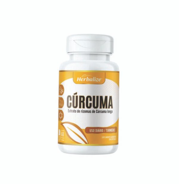 Cúrcuma Longa 60 cápsulas 500mg Herbalize