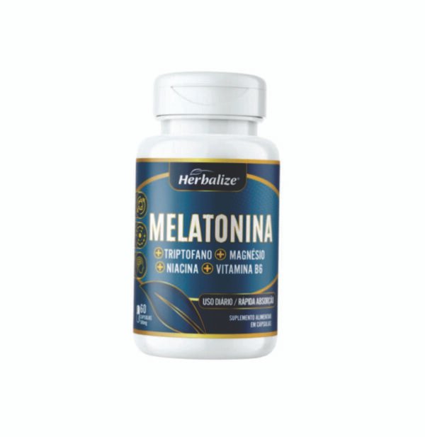 Melatonina 60 cápsulas 500mg Herbalize