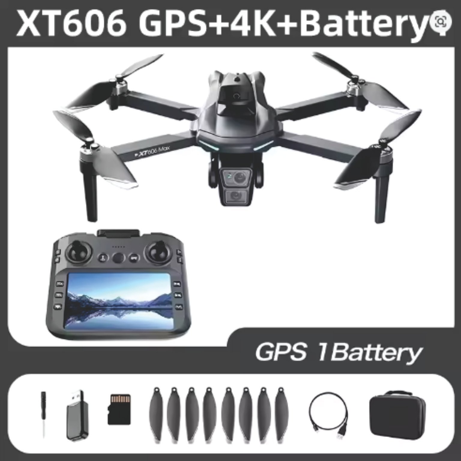 Drone XT606 Pro - Imagem 4