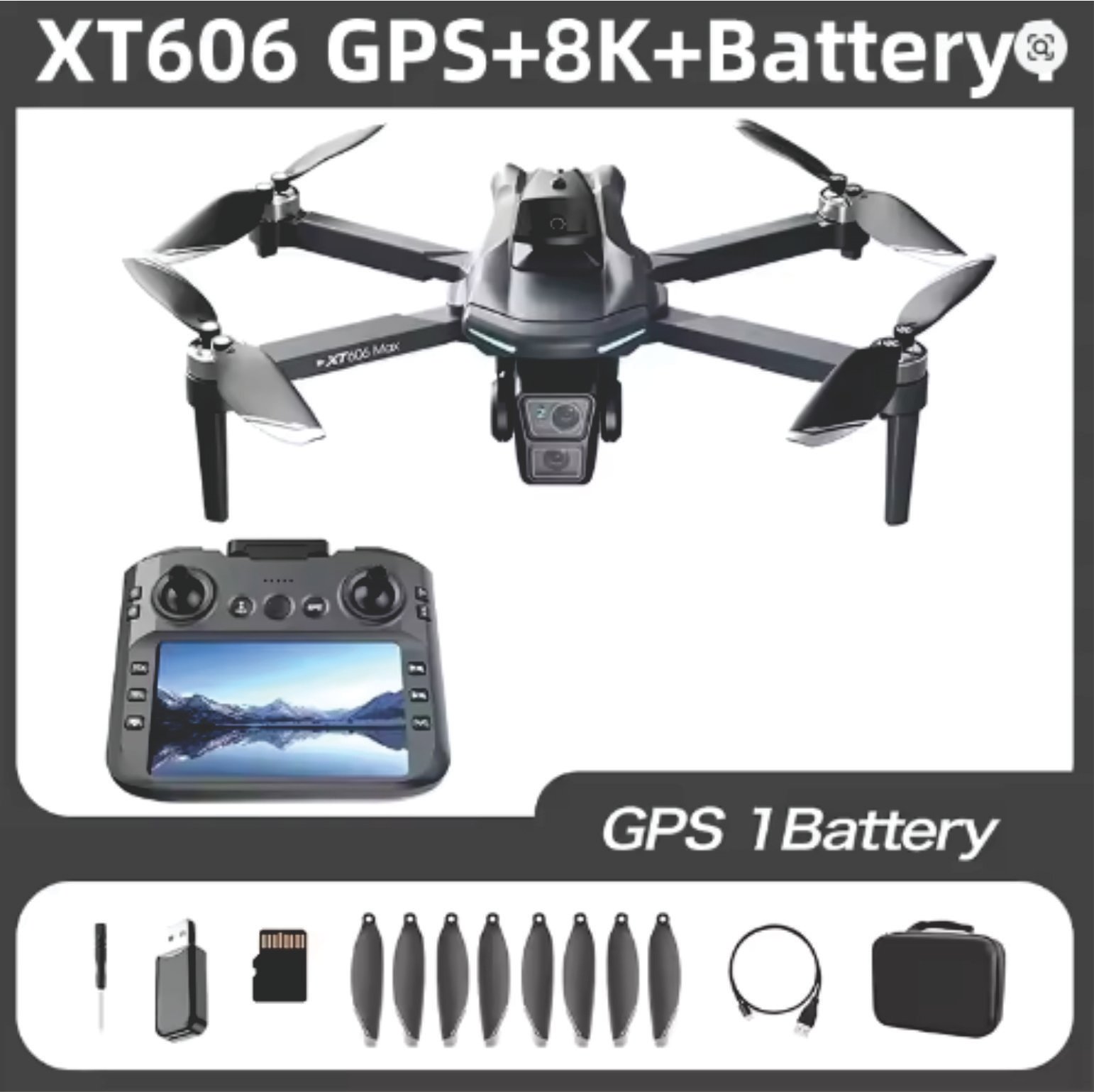 Drone XT606 Pro - Imagem 3