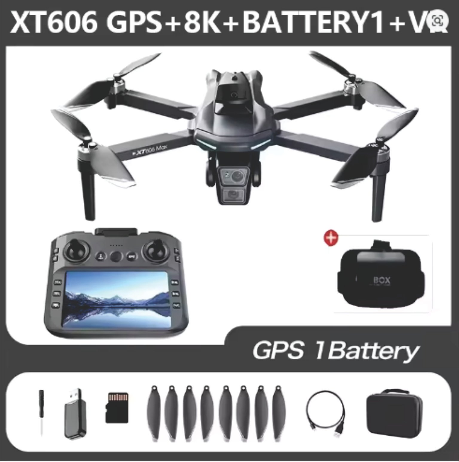 Drone XT606 Pro - Imagem 2